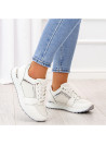 Białe Sneakersy  Judy / Buty Sportowe