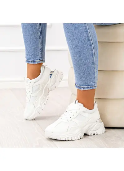 Białe Sneakersy Lorna /...