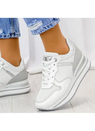 Białe Sneakersy Tessa /...