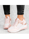 Różowe Sneakersy  Judy / Buty Sportowe