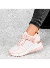 Różowe Sneakersy  Judy / Buty Sportowe