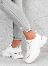 Białe Sneakersy Mandisa / Buty Sportowe
