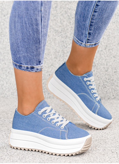 Niebieskie Sneakersy Vicky...